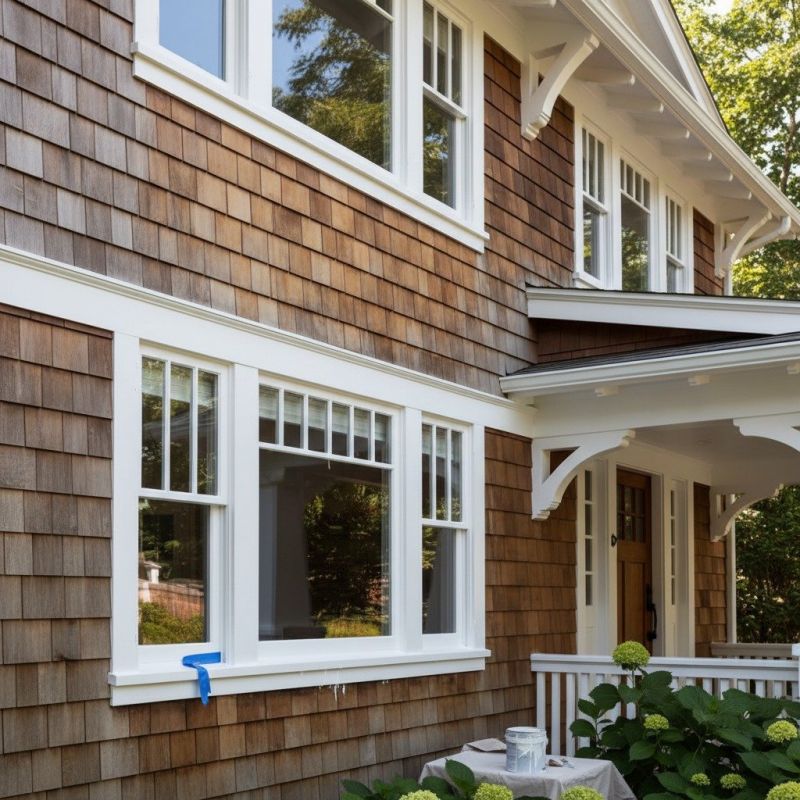 Exterior Trim Painting